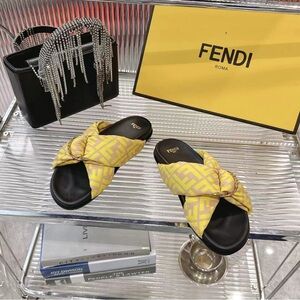 Fendi Flat Slides